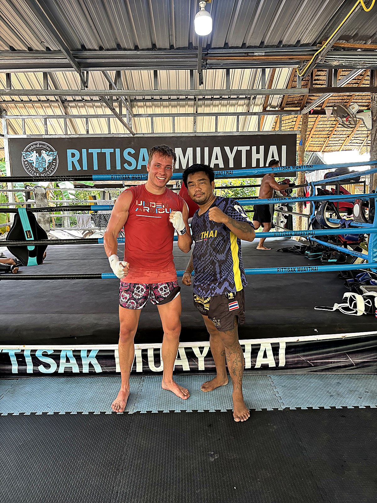 Muay Thai Training in Koh Phangan, Thailand